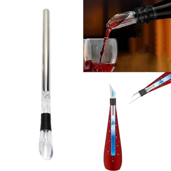 Stainless Steel Wine Chiller Stick: Leakproof, Cooler Rod for Wine and Beer Bottles - Image 5