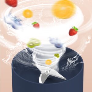 Mini Blender Cup with Wireless USB Charging