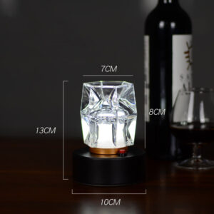Bar Atmosphere Crystal LED Lamp with Charging Function