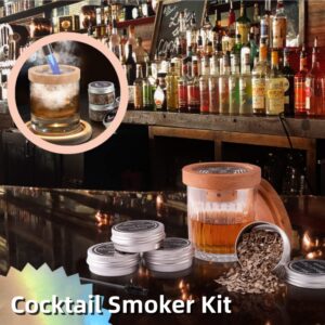 Whiskey Cheese & Flavor Cocktail Smoker Kit: The Ultimate Bar Accessory for Smoking Drinks