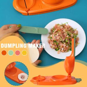 2-in-1 Dumpling Maker and Pastry Press for Wrapper Moulding and Dough Pressing