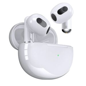 Sporty Wireless Earphones with Noise Cancellation and Binaural Stereo Sound
