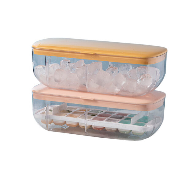 Quick Ice Cube Moulds Tray With Storage Box Lazy Ice Maker For Cocktail Bar Accessories - Image 3