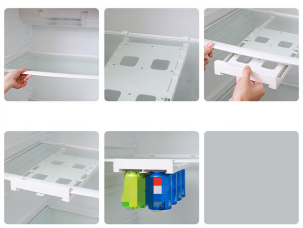 Convenient Plastic Shelf for Organizing Beer and Beverages - Image 4