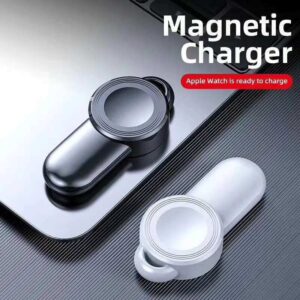 Portable Wireless Charger for Watches with Fast USB Charging
