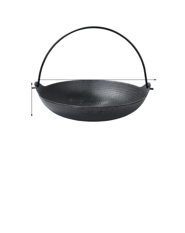 Compact Square Household Stove with Cast Iron Barbecue, Charcoal Oven, Solid Alcohol Oven, and Single Dry Pot for Japanese Shouxi Hanging and Small Hot Pot Cooking - Image 4