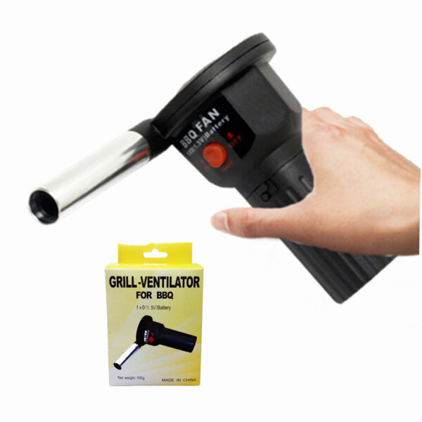 Handheld Electric BBQ Fan Air Blower for Outdoor Camping, Picnic, and Barbecue Ventilation - Image 2