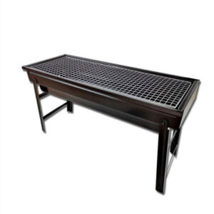 Portable Foldable Charcoal BBQ Grill – Large Outdoor Barbecue for Barbecuing On-The-Go