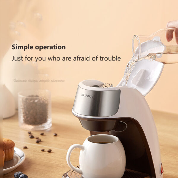 Compact and Automated: A Home and Office Coffee Solution with Mini Portable Coffee Maker - Image 2
