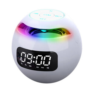 Bluetooth Speaker Alarm Clock with Wireless Portability