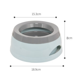 Splash-Proof Anti-Spill Travel Pet Bowl for On-the-Go Adventures