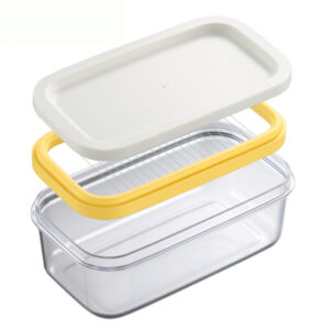 Rectangular Butter Storage Box with Fresh-keeping Seal