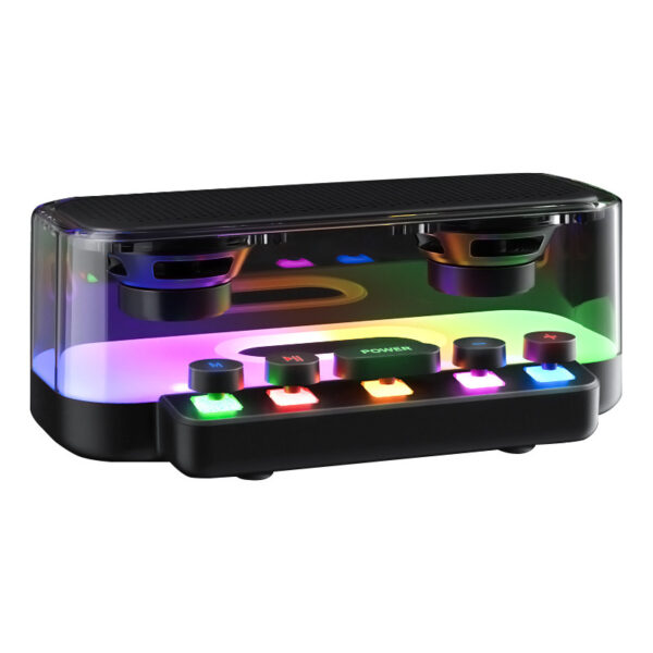 Smart Bluetooth Speaker with Small Cloud Design and Large Volume Control Button in Punk Style - Image 5