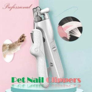 Professional Illuminated Pet Nail Clippers for Dogs and Cats