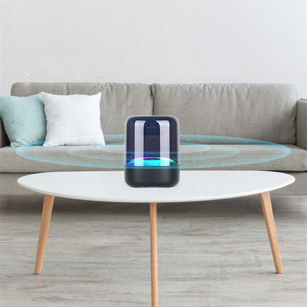 Compact Wireless Desktop Speaker with Bluetooth Connectivity for Home Stereo - Image 2