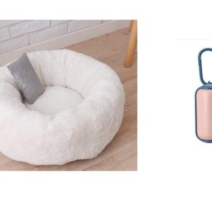 Pet Bed and Blanket Combo