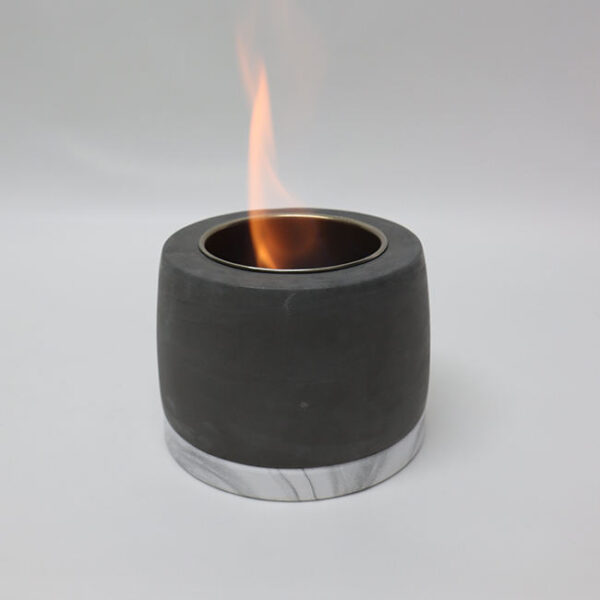 Desktop Small Craft Cement Fire Pit for Decorative Purposes - Image 2