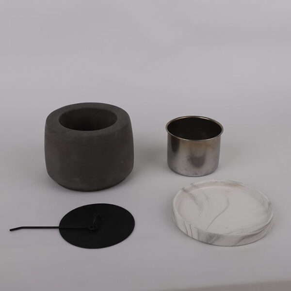 Desktop Small Craft Cement Fire Pit for Decorative Purposes - Image 6
