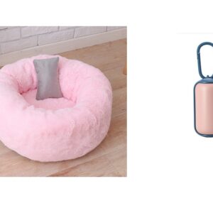 Pet Bed and Blanket Combo