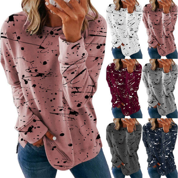 Top with Graffiti Print