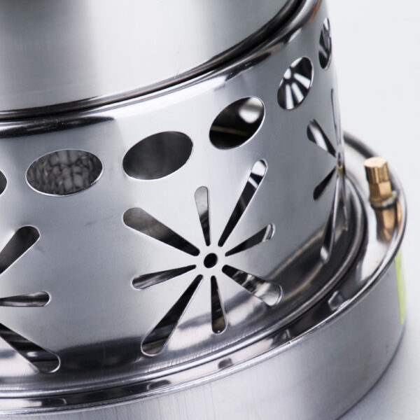 Stainless Steel Alcohol Stove Set for Small Hot Pot Cooking - Image 4