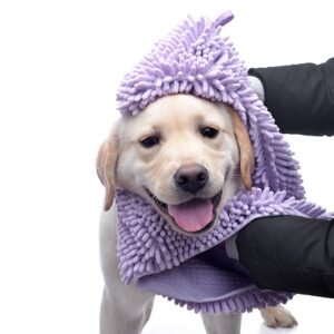 Chenille Pet Towel for Bathing Your Furry Friends