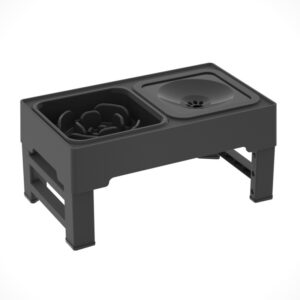 Durable Stainless Steel Food Bowl for Dogs and Cats