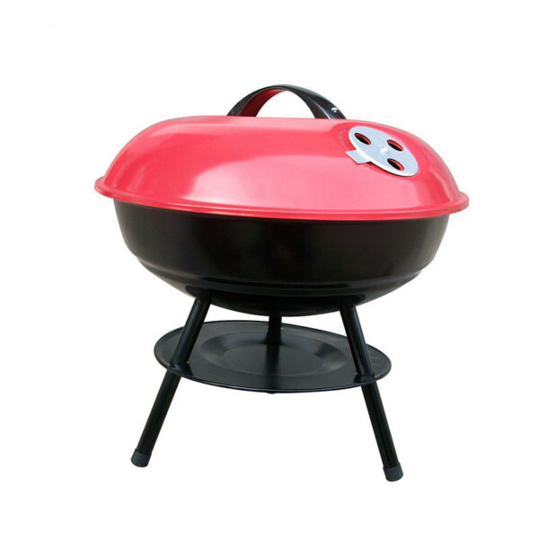 Apple-Shaped Spherical Grill - Perfect for BBQ and Outdoor Cooking - Image 4