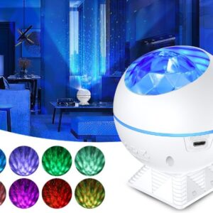 Voice-Controlled LED Galaxy Projector for a Starry Sky Projection