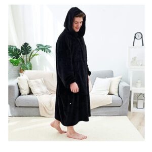 Cozy up with our Flannel Hooded Blanket for Ultimate Warmth