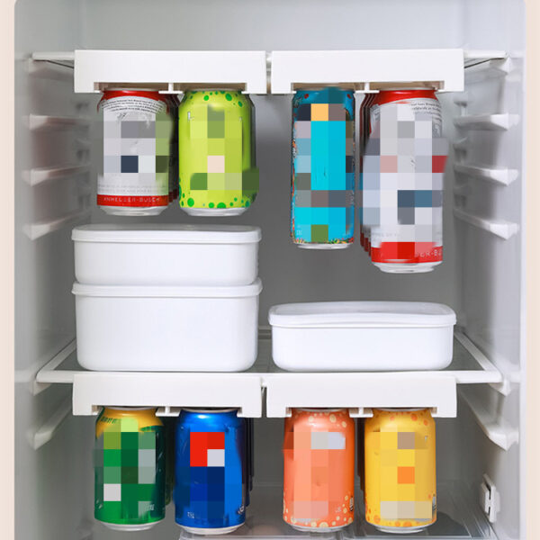 Convenient Plastic Shelf for Organizing Beer and Beverages - Image 3