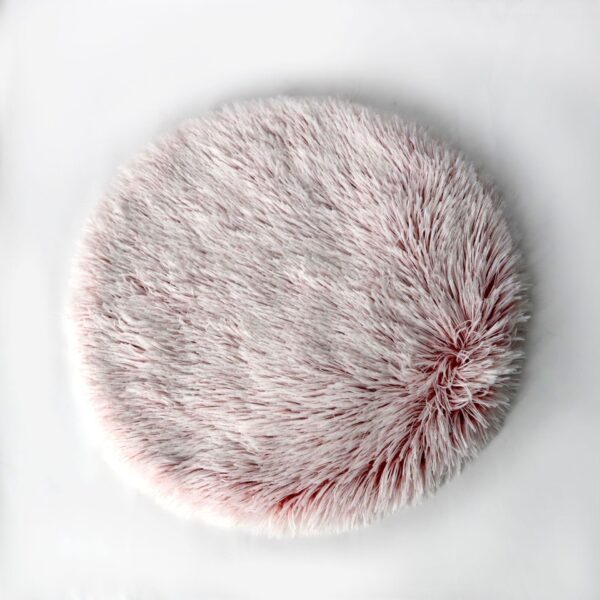 Pet Sleeping Soft Plush Round Pad Mat - Image 6