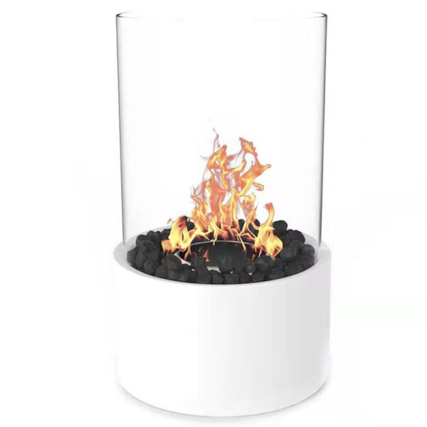 Tabletop Glass Decorative Alcohol Fireplace Lamp - Portable and Elegant - Image 5