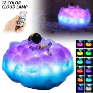 LED Rainbow Effect Astronaut Lamp – Perfect as a Children’s Night Light or Home Decor