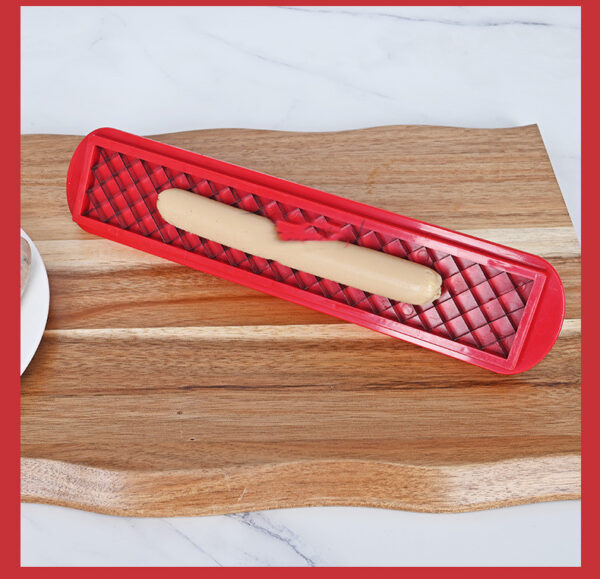 BBQ Hot Dog Sausage Egg Stainless Steel Cutter - Image 6