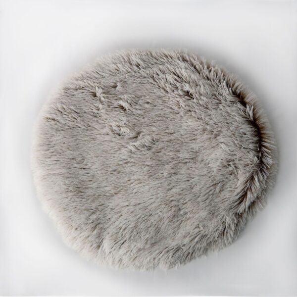 Pet Sleeping Soft Plush Round Pad Mat - Image 7