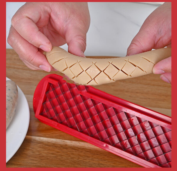 BBQ Hot Dog Sausage Egg Stainless Steel Cutter - Image 2