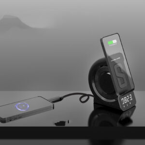 Wireless Charging Portable Bluetooth Speaker featuring FM Radio