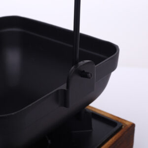 Square Household Single Griddle Solid Alcohol Stove for Small Hot Pot Cooking
