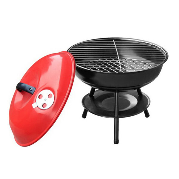 Apple-Shaped Spherical Grill - Perfect for BBQ and Outdoor Cooking - Image 6
