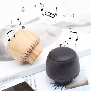 Portable Mushroom Shaped Speaker with LED Night Light