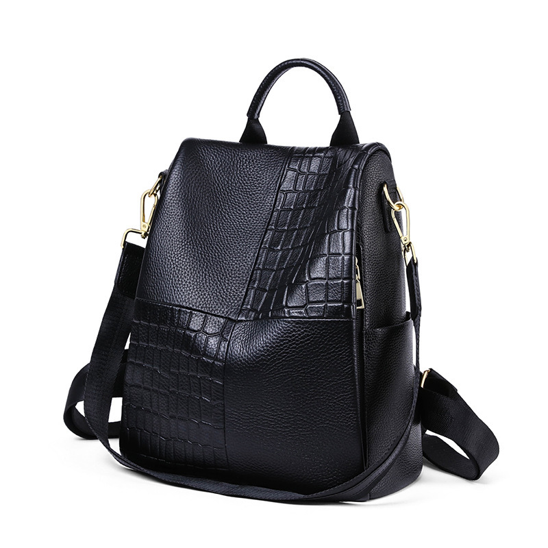 Cowhide Backpack