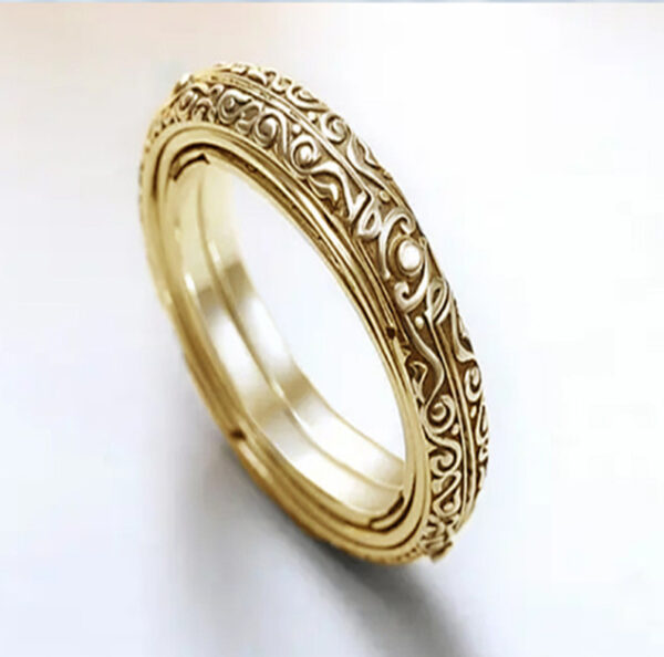 Ball-Shaped Flipped And Deformed Universe Ring - Image 7