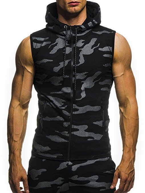 Camouflage Sleeveless Vest