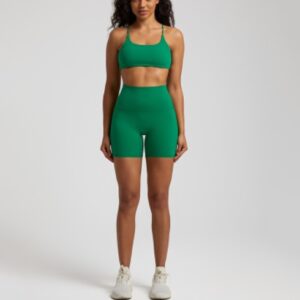 Enhance Your Workout Experience with Women’s High-Waisted Buttock Lifting Fitness Set