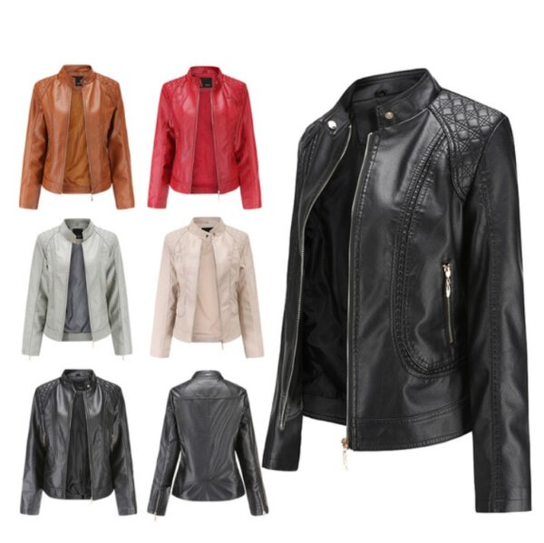 Faux Leather Jacket