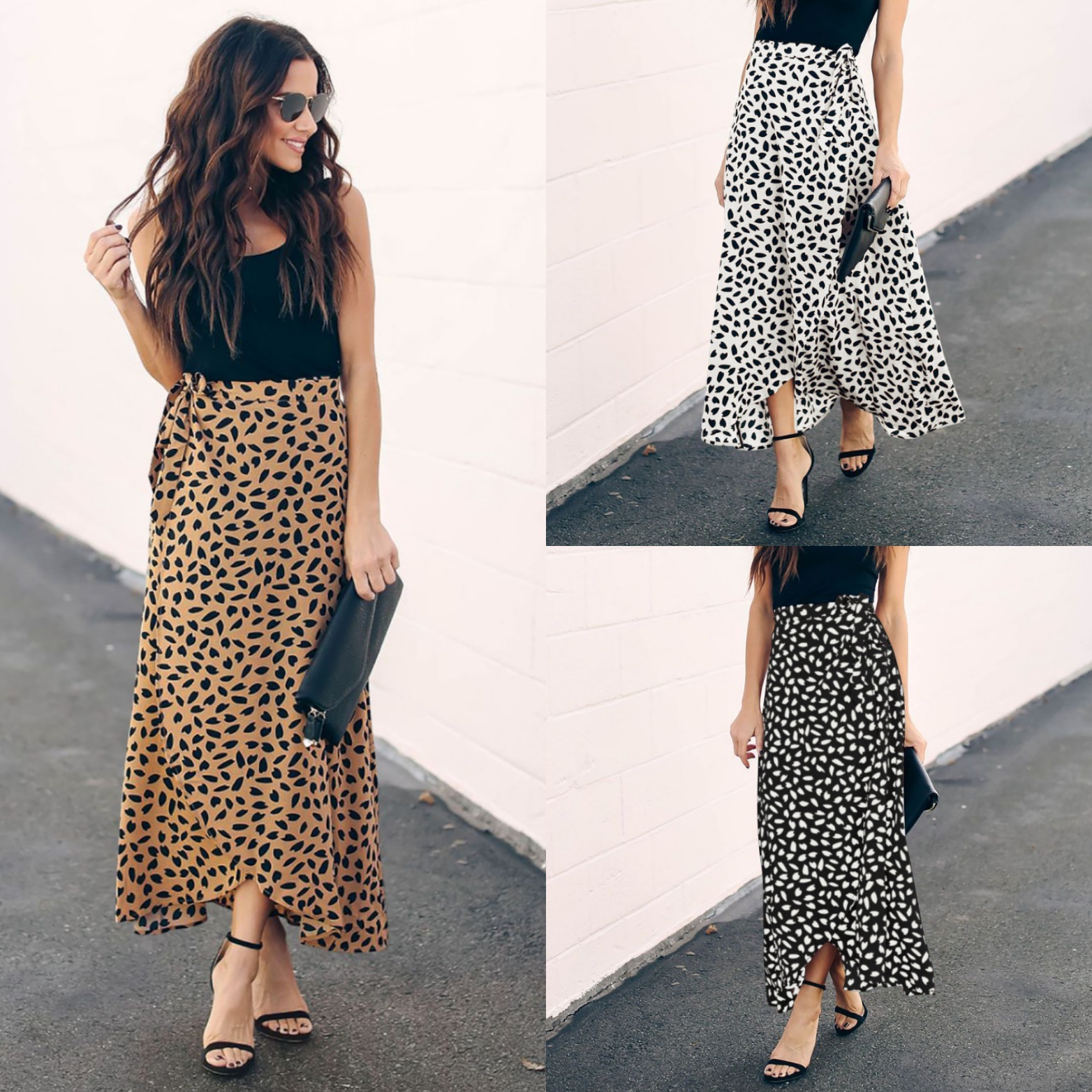Leopard Print Maxi Skirt