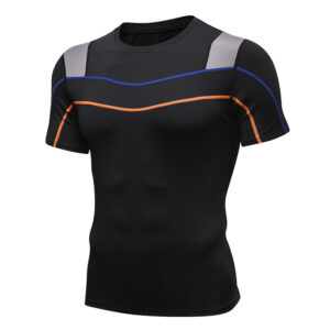 Short Sleeve Fitness Shirt for Men