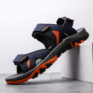 Stylishly Versatile Leather Sandals for Men with Big Feet