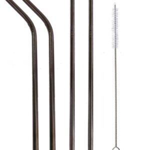 Brighten Up Your Beverages with These Vibrant Stainless Steel Reusable Straws